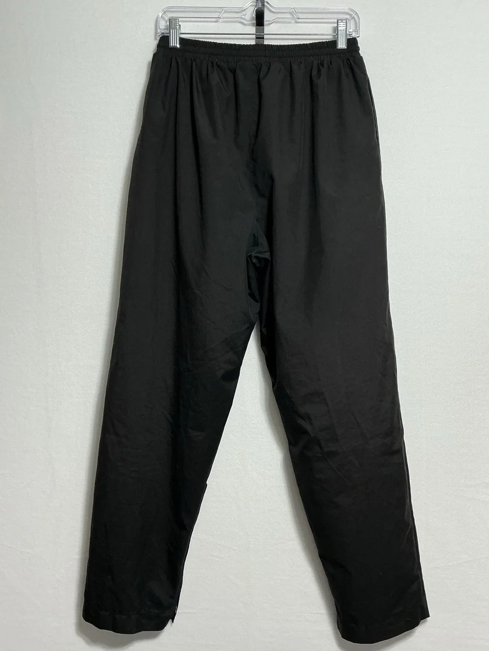Sun Mountain Rain Pants Men’s M Black Waterproof Golf Full Zip Leg